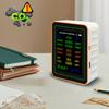 10 In 1 Air Quality Monitor Temperature Humidity Tester 2.8 Inch TFT Display Formaldehyde CO2 Detector for Home Office Or School