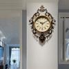 Vintage Wall Clock Silent for Bedroom Living Room Entryway Home Decor Decorative Hanging Clock Gift