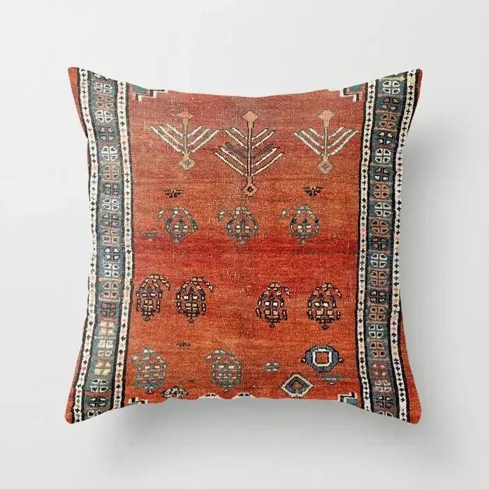 Persian Turkish Carpet Pattern Pillowcase Persian Cushion Case Home Decorative Lumbar Pillow Cover Sofa Car Cushion Cover Decor