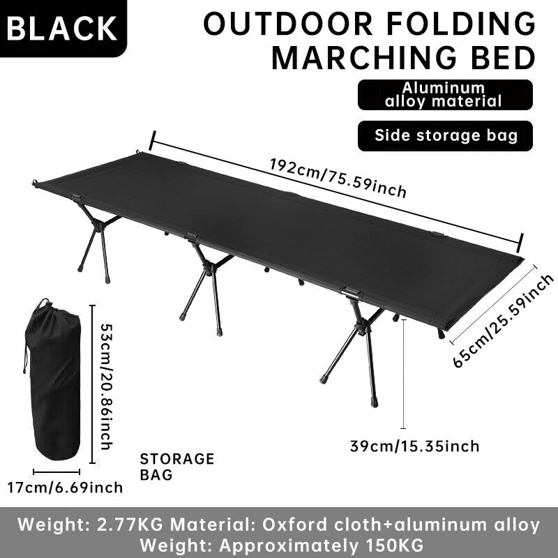 Outdoor Camping Tent, Foldable Bunk Bed Tent, Portable Single Person Marching Bed Tent, Mosquito Proof Beach Tent, Hiking Tent