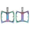 Mountain Bike Bicycle Accessories Left Right Non Slip Aluminum Alloy Bearing Pedals(Multiple Colors )