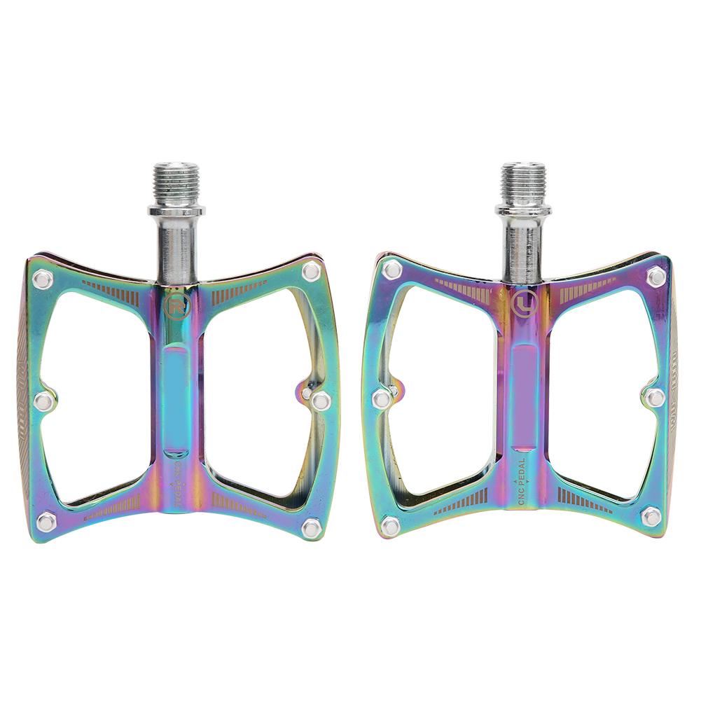 

Mountain Bike Accessories Left Right Non-slip Aluminum Alloy Bearing Pedals(Multiple Colors )
