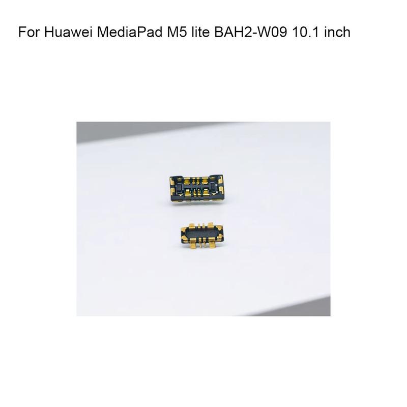 

2PCS Inner FPC Connector Battery Holder Clip Contact For Huawei MediaPad M5 lite BAH2-W09 10.1 inch Logic on Mainboard on Ribbon On board