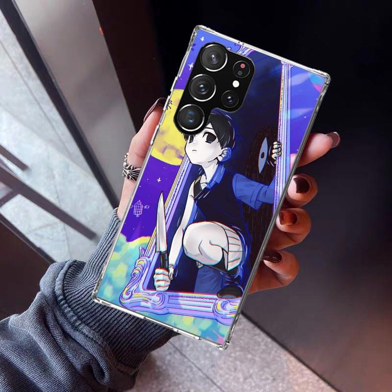 Game O-Omori Cartoon Phone Case For Samsung Galaxy S23 S24 S25 Edge S26 Ultra S22 + S21 Plus S20 FE Cover Silicone Print Shell G