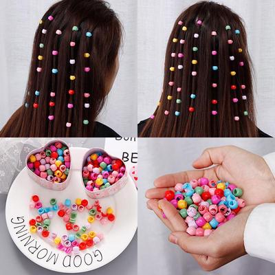 Accessori per capelli intrecciati luminosi: Forcine e Clip per Capelli Color Caramella per Bambini e Adulti