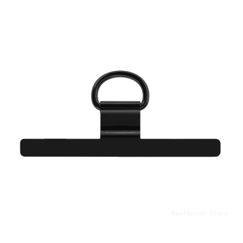 1PCS Sturdy Metal Cellphone Hanging Strap Gasket Replacement Stainless Steel Mobile Phone Lanyard Tether Tabs Patch Clip