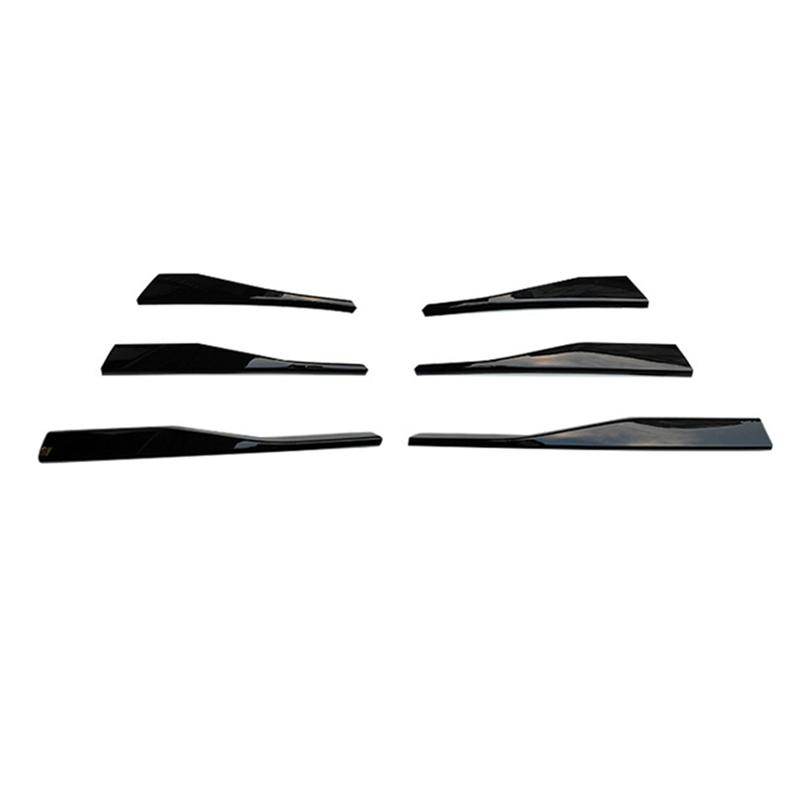 For VW Golf 8 Mk8 2021 2022 Car Front Grille Grill Moulding Strips Fog Light Cover Trim Abs Automotive Modification Accessories