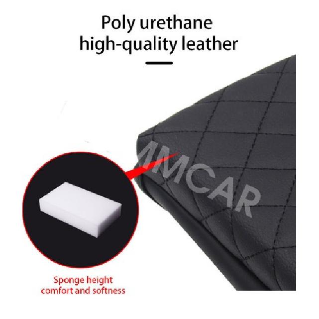 Car Armrest Pad Center Console Box Cover Leather Protector Cushion Accessories