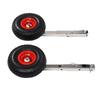 10 Inch Inflatable Boat Launching Wheels 600 LBS Capacity Removable Transom Launching Dolly Wheels Kit with Quick