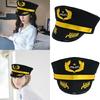 Versatiles Fashionable Hat Academies Uniform Hat Personality Costume Accessory for Men and Women