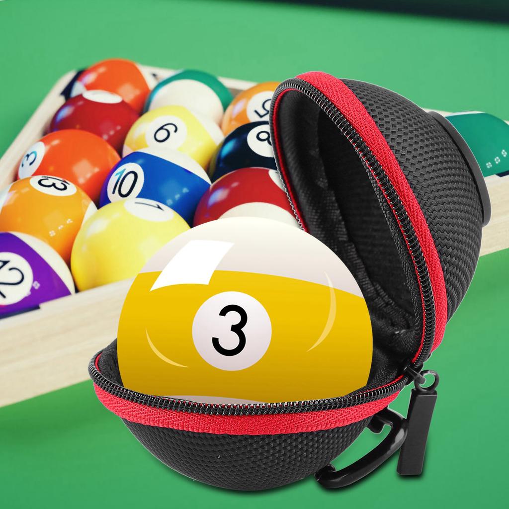 Billiard Ball Bag Carrying Case Holder Portable Billiards Protector Accessory