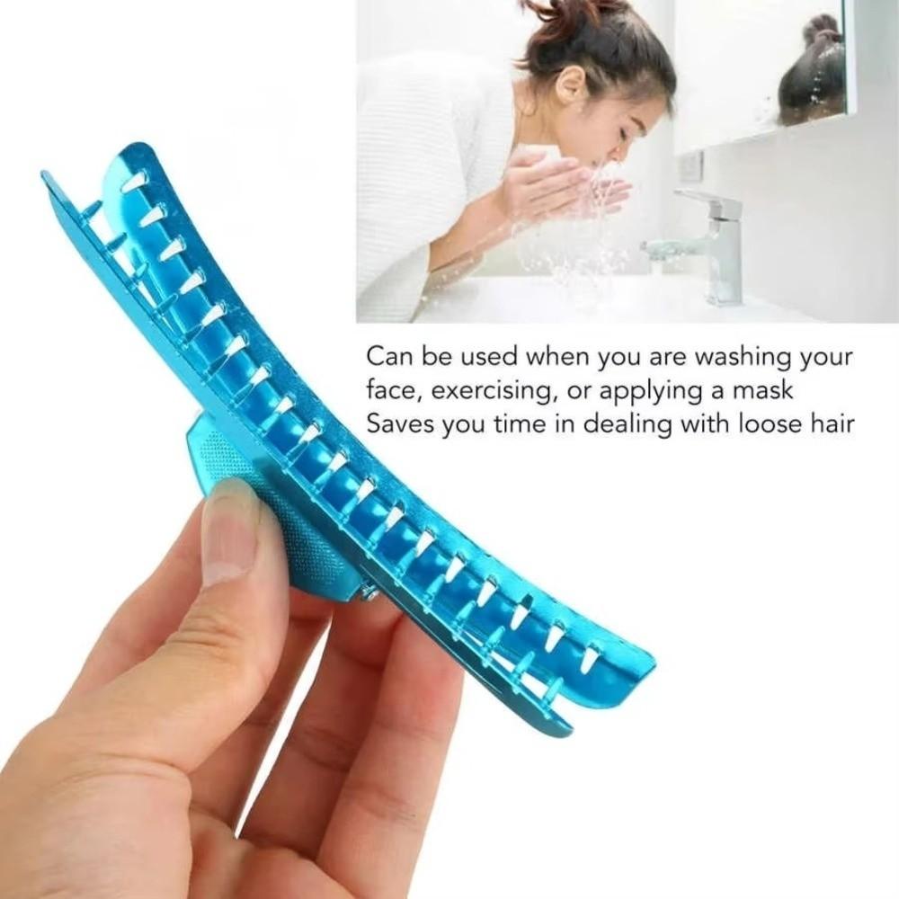 6Pcs Aluminum Alloy Hairdressing Hair Clip Lightweight Barber Hair Clip New Wave Hair Clips  Makeup