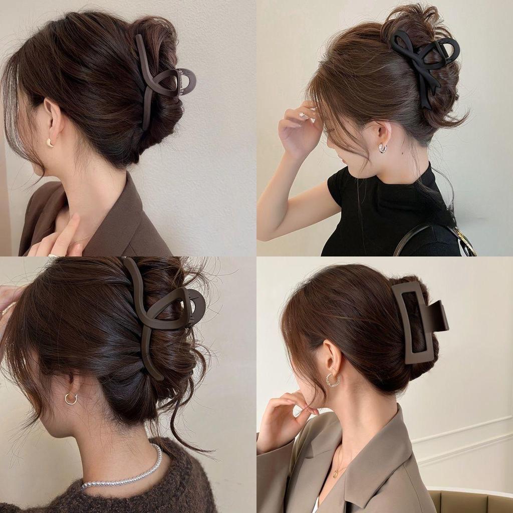 Large Acrylic Shark Hair Clip for Women - High-End Volume Grip Accessory