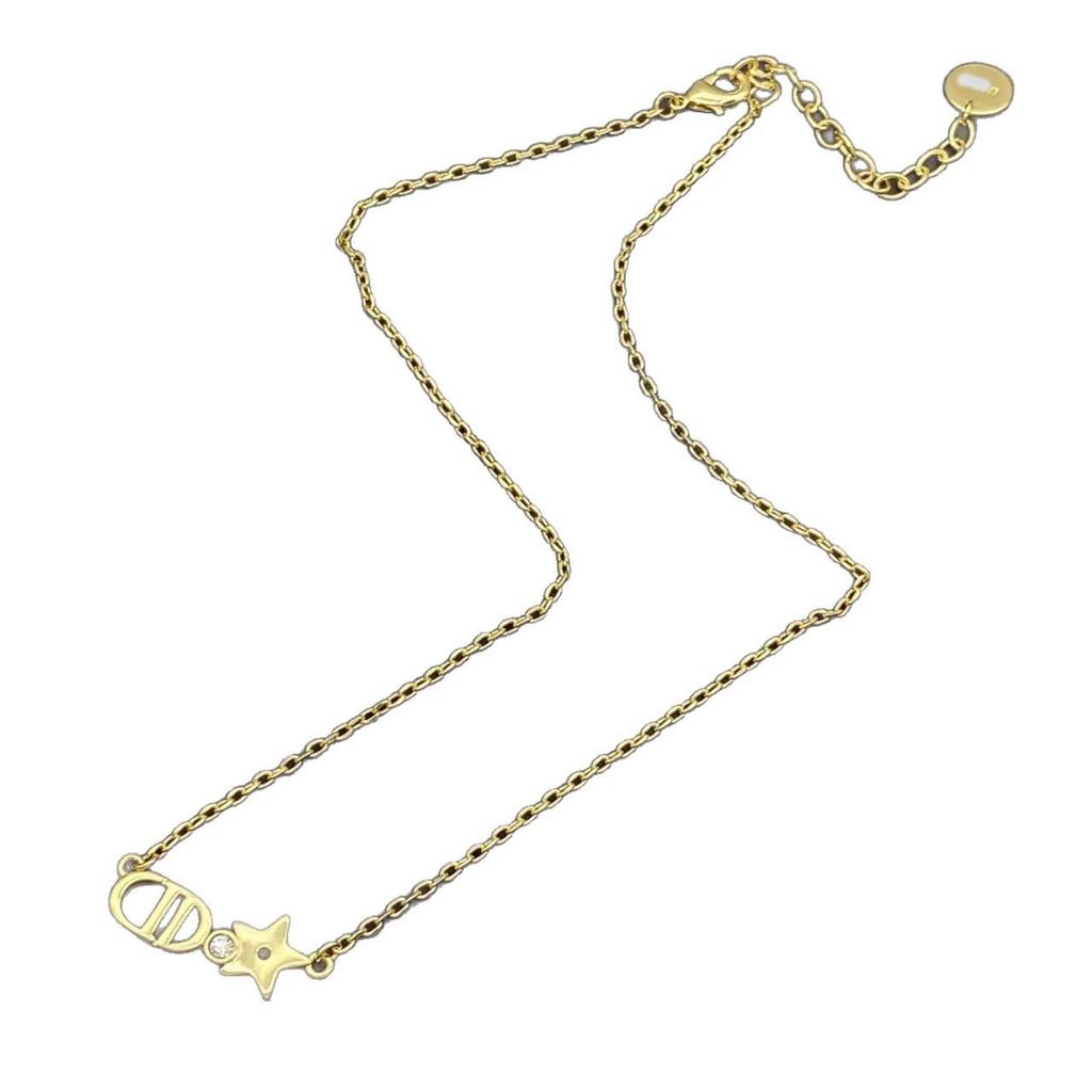 2025 Strass-CD-Halskette: Eleganter High-End Schmuck für Damen