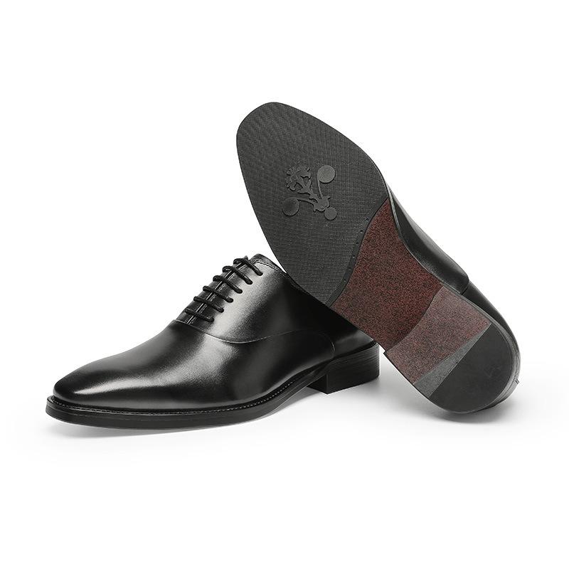 Men's Leather Shoes Men's Leather Business Dress British Style Cowhide Summer Men's Shoes