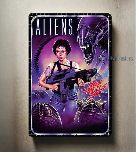 Aliens Movie Metal Poster Collectable Tin Sign 20x30cm aluminum aluminum 20x30cm