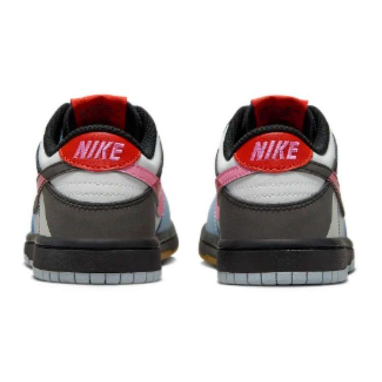Nike Dunk Low PS Dance Kids Sneakers Multi-Color Summit-White Light-Armory-Blue FJ2687-100