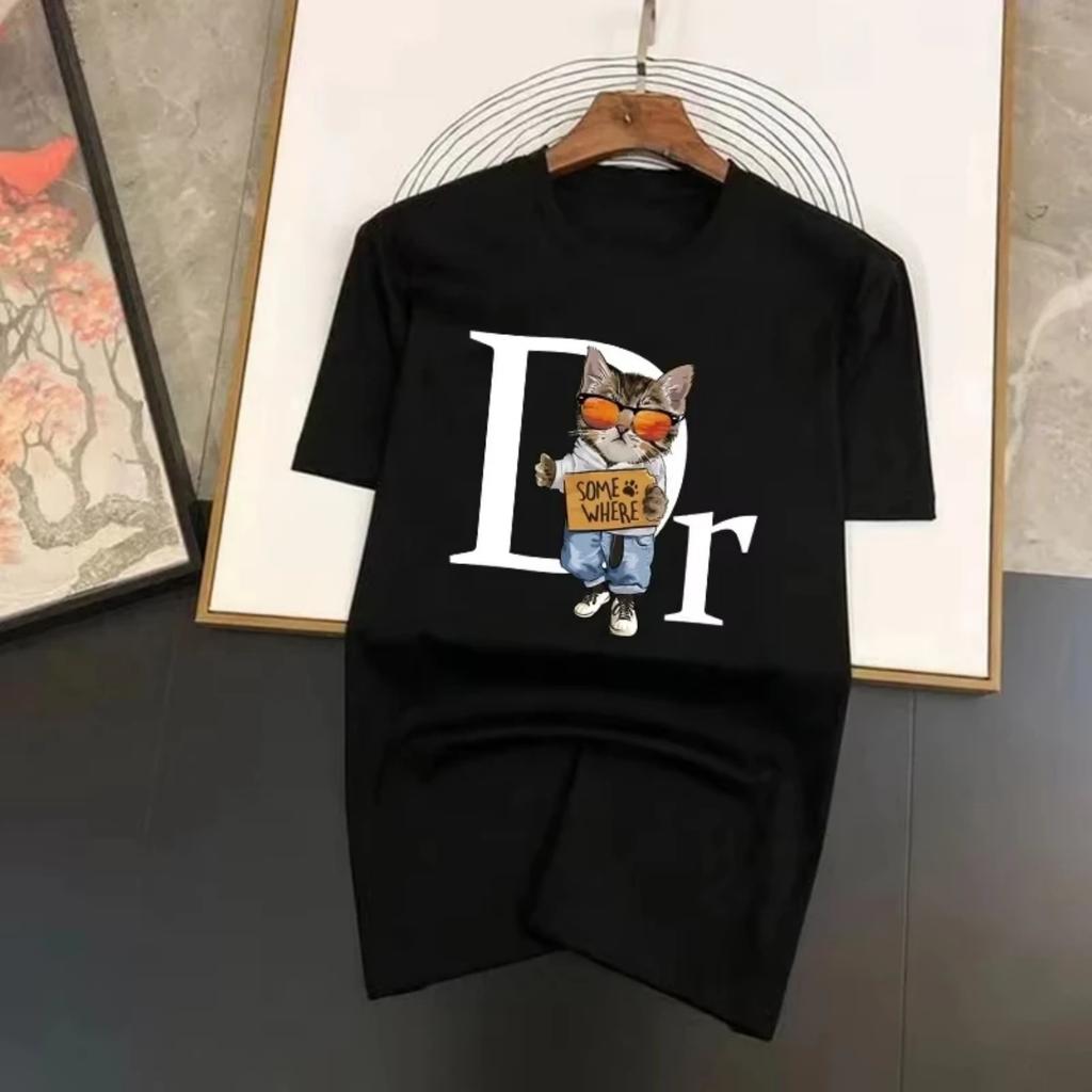 2026 Summer Cotton Men's T-Shirt High Quality Man Shirt Vintage Brand Fashion Casual Streetwear Short Sleeve Men_Women Tee Tops
