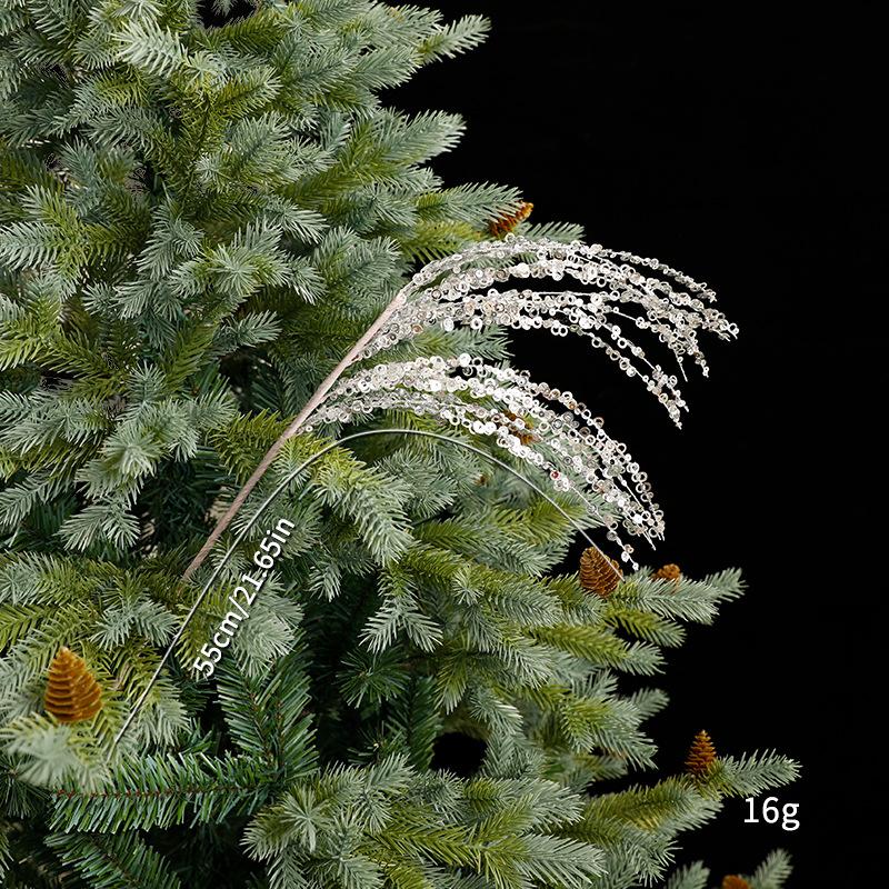 

Glitter Twig Ornaments Branches For Christmas Tree Wedding Christmas Atmosphere Ornaments Branches Sparkling And Glamorous 1pcs