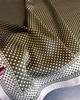 Fashion Polka Dot Printed Silk Like Square Scarf For Women