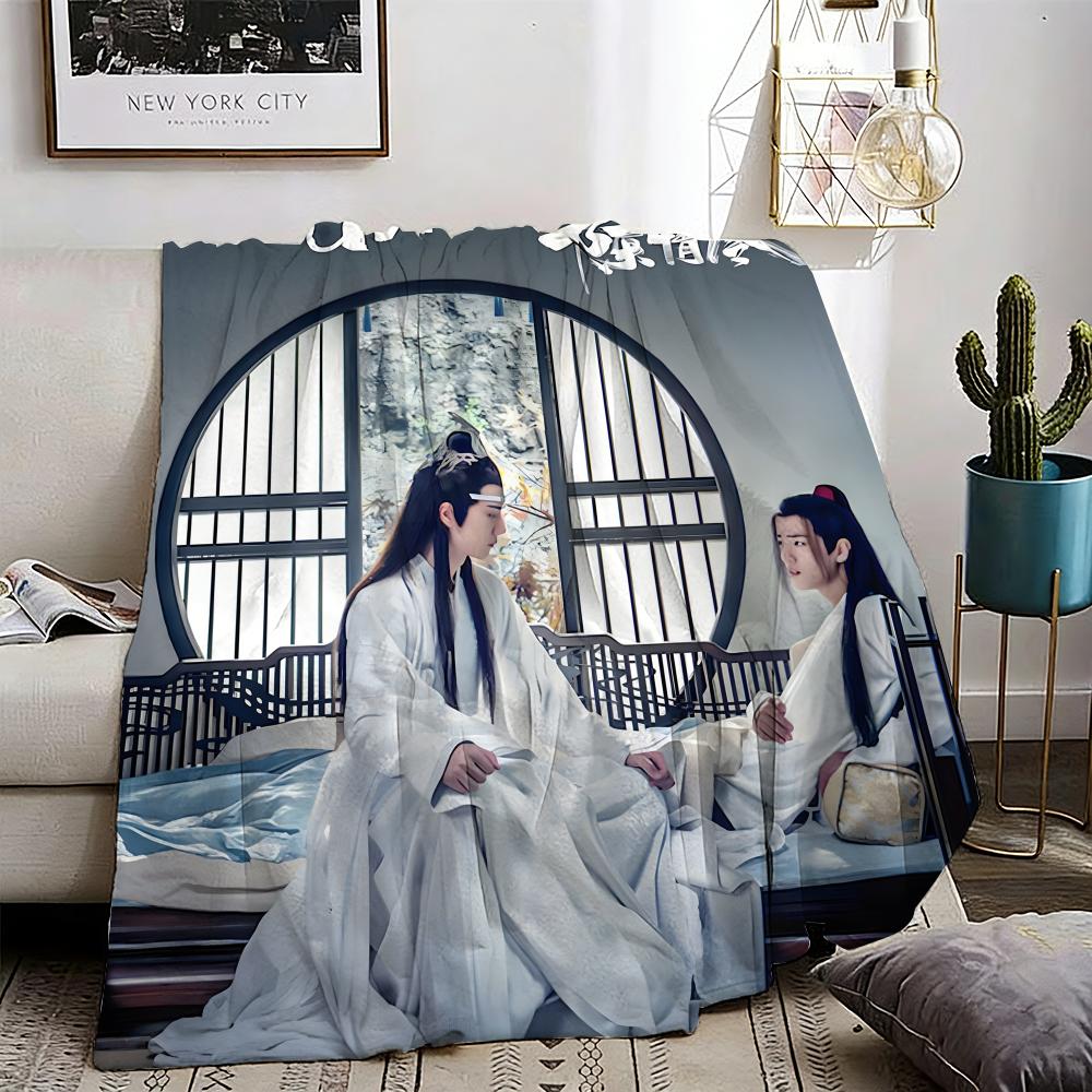The Untamed Throw Lightweight 240g Flannel Blanket Soft Skin-friendly for Summer Cooling 75X95CM