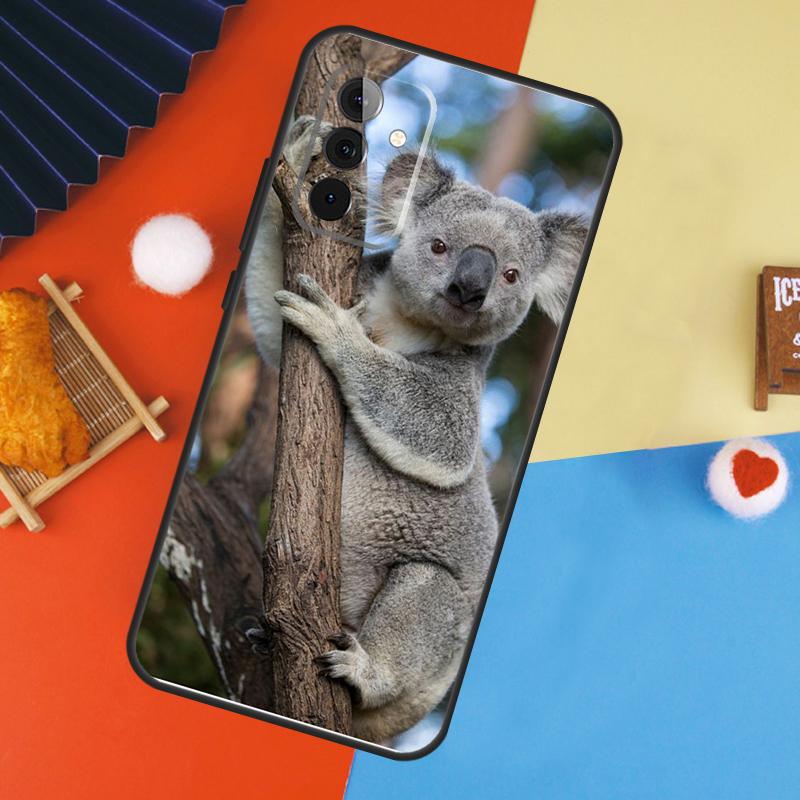 Koala Case For Samsung Galaxy A17 A35 A55 A06 A16 A26 A36 A56 A53 A32 A52 A33 A13 A14 A34 A54 A15