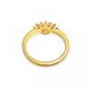 Pandora 162674c01 Moment Celestial Blue Sparkling Sun Ring