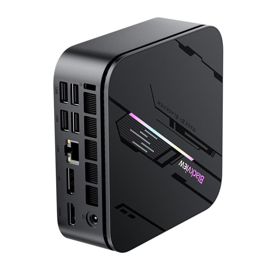 Mini PC Blackview MP100 Pro AMD Ryzen™ 5 7430U (Až 4,3 GHz) 16 GB RAM512 GB SSD Radeon™ RX Vega 7 Windows 11 Pro MINI PC