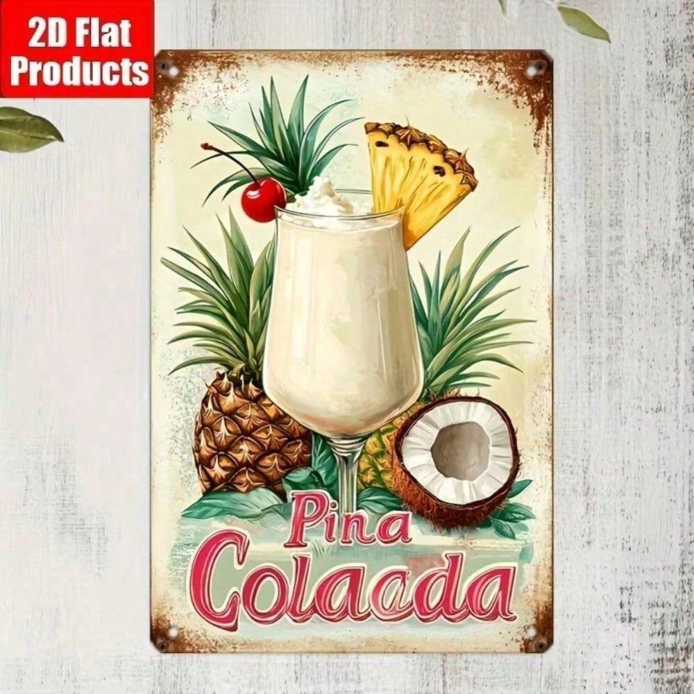 Vintage Tin Sign Wall Art Home Decor Metal Plaque Vintage Poster Retro Room Decoration