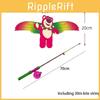 New Plastic Swallow Goldfish Children's Hand-held Wing Fluttering Cartoon Kite 35cm Dynamic Butterfly