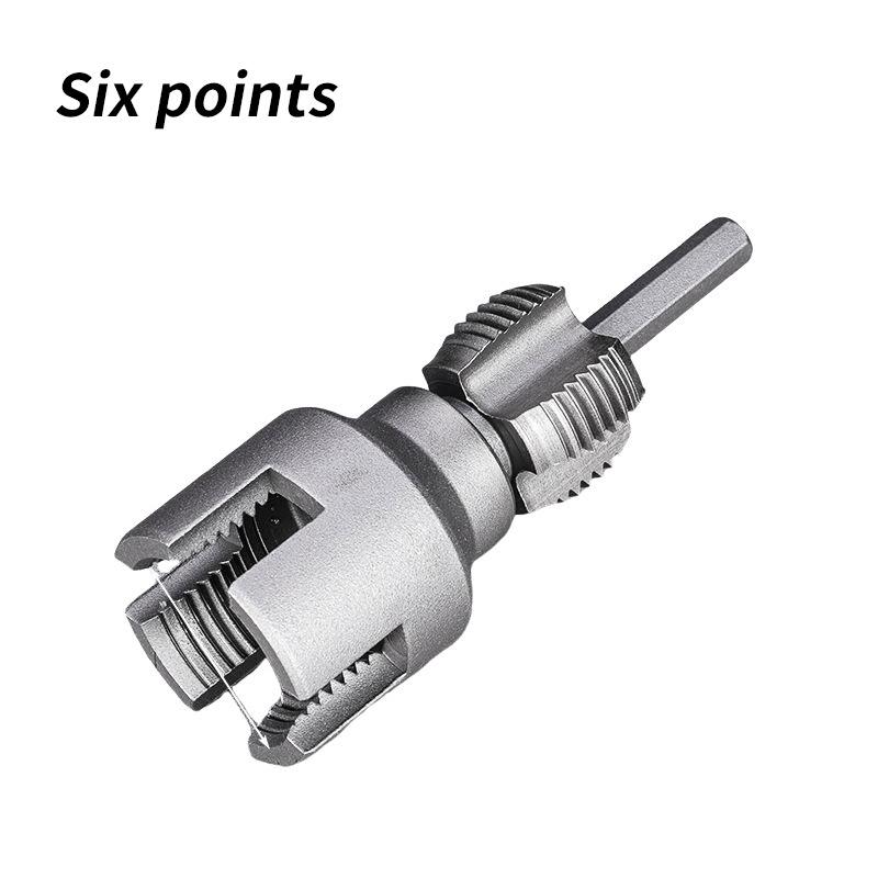 New Style Integrated Internal and External Pipe Threading Tool Electric Drill Compatible 4-Point 6-Point Water Pipe Cutting Tool