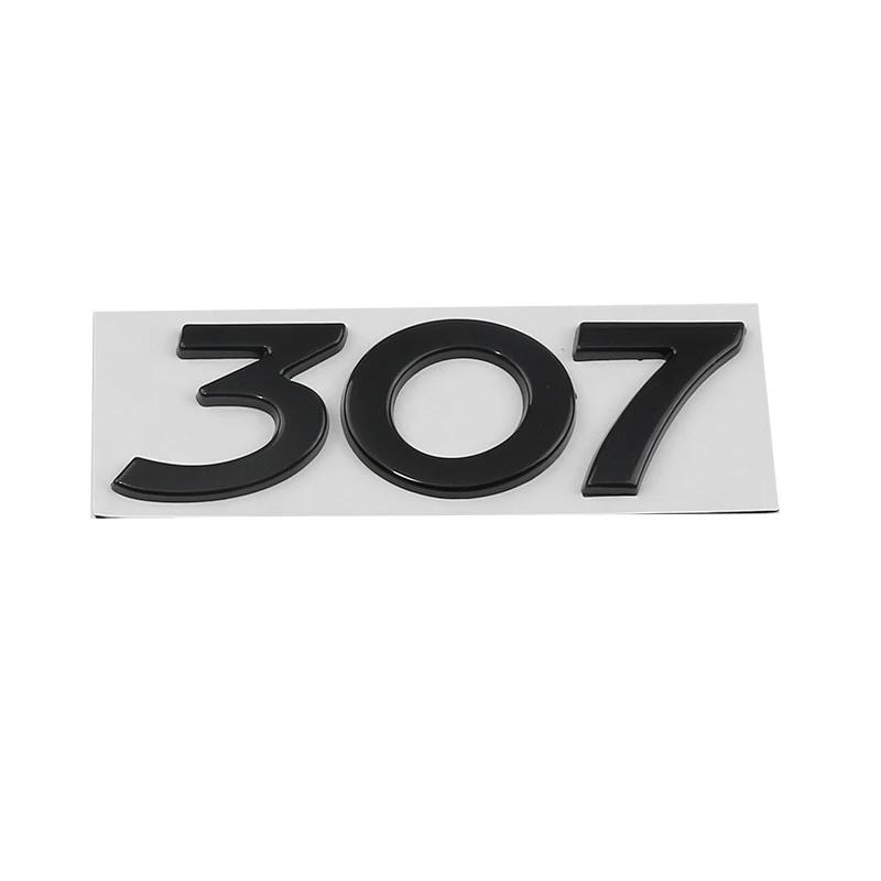 Auto Metall Hinterer Kofferraum Buchstaben Logo Abzeichen Emblem Aufkleber Für Peugeot 206 207 301 308 307 408 508 Dekoration Zubehör