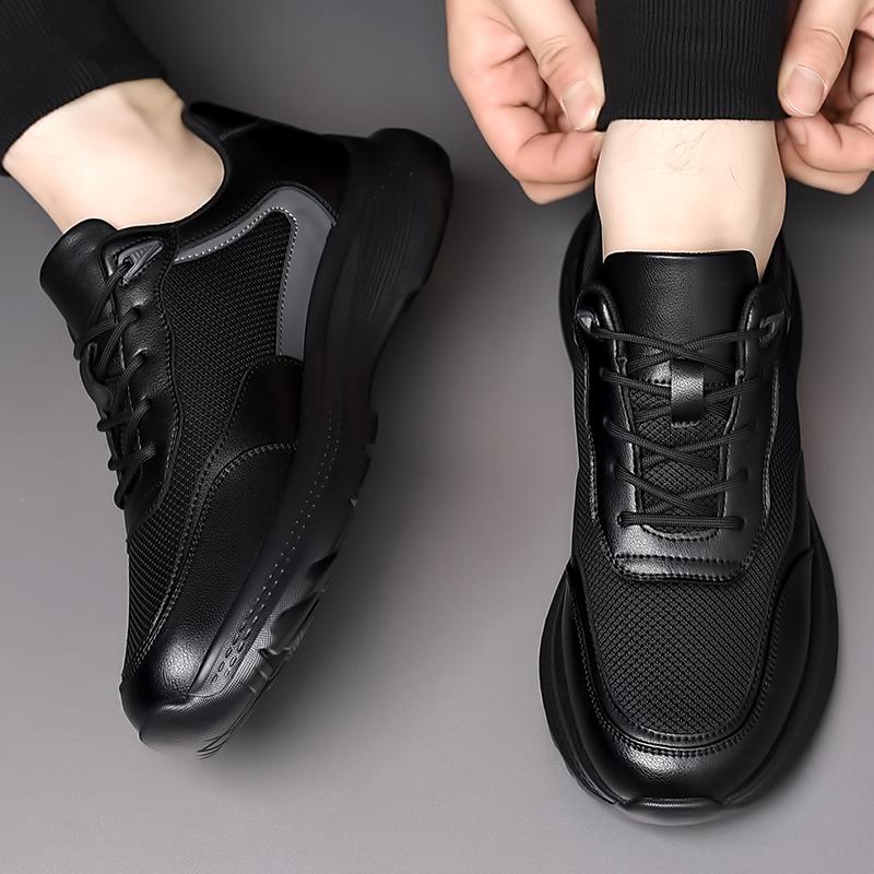 Fashion Men's Lightweight Breathable Running Shoes Casual Sports Sneakers for Walking Gym Jogging Non-Slip Comfortable Athletic Shoes