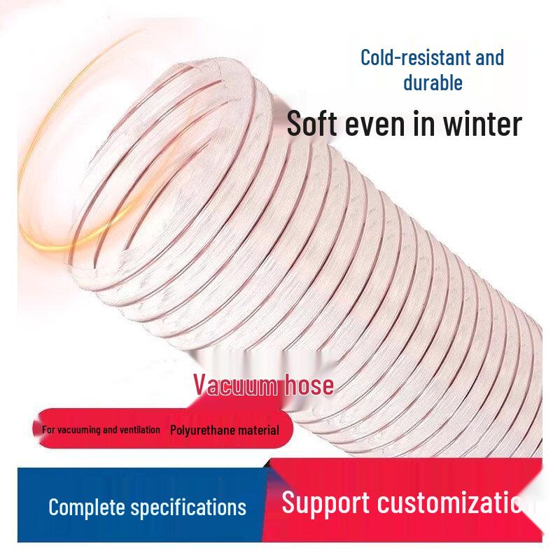 Moli Transparent Telescopic Steel Wire Dust Collection Hose