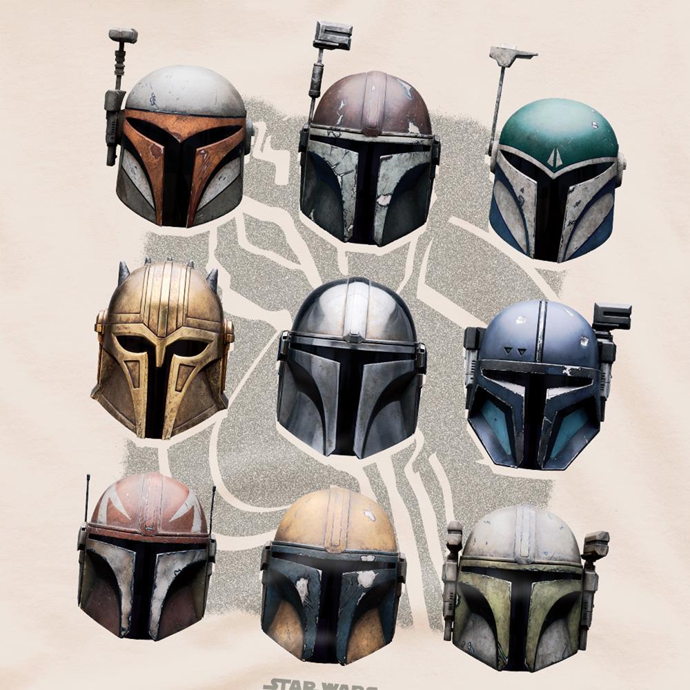 Star Wars: The Mandalorian Unisex Adult Mando Helmet T-Shirt