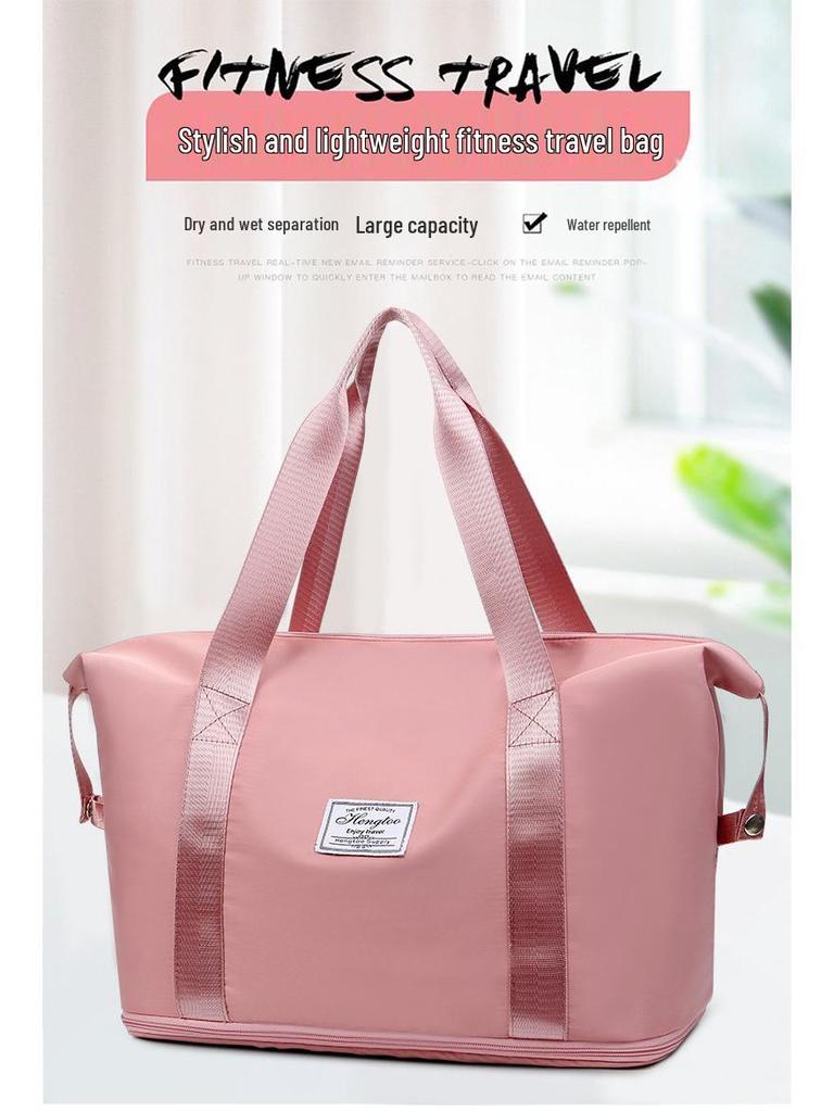 Large Capacity Lightweight Travel Bag for Short Trips and Gym