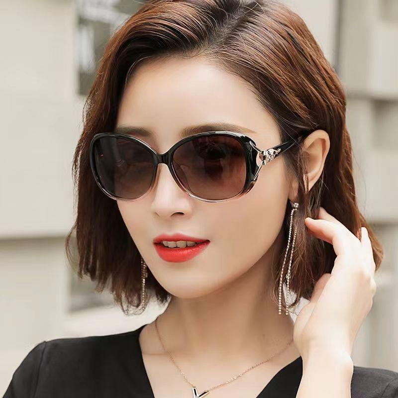 Sonnenbrillen Damen Mode Oval Shades Sonnenbrille Weibliche Cat Eye UV-Schutz Polarisierte Sonnenbrille