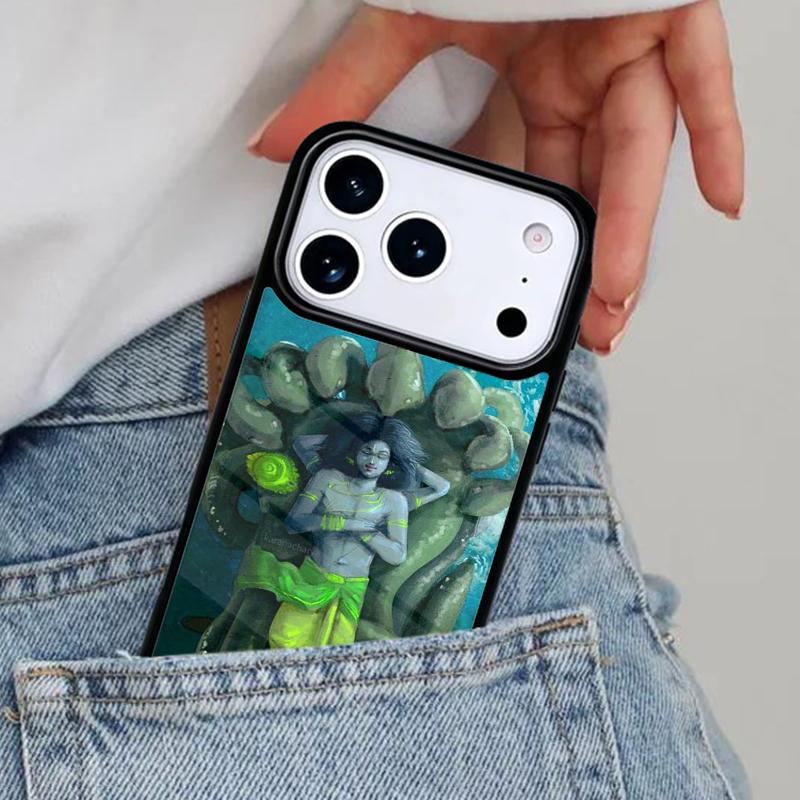 Indian God Lord Krishna Phone Case for iPhone 16e 15 14 13 12 17 Pro Max Plus Air 17pro Cover Coque