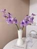 Orchidea Sztuczny Kwiat Fioletowa Orchidea Motylkowa Kwiat Sztuczny Phalaenopsis Dekoracja Kompozycja Kwiatowa Dom Salon Ślub