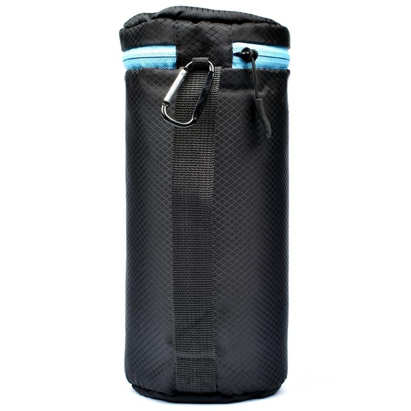 Camera Lens Pouch for Case Univeral for Telephoto Zoom Lens Zipper Bag Nylon Thickened Lens Protective Bag