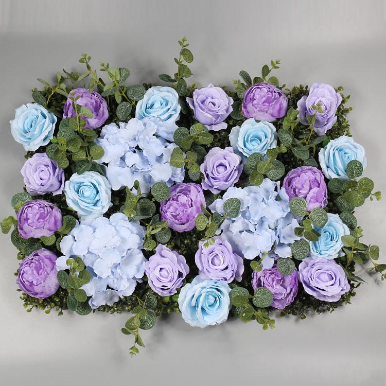 background wall Simulated flower rose embroidered ball birthday party wedding door decoration fake flower pendant wall decor