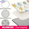Pokemon Pikachu and Starters Cute Pattern Print Non-slip Doormat, Soft Absorbent Floor Rug for Home Decor