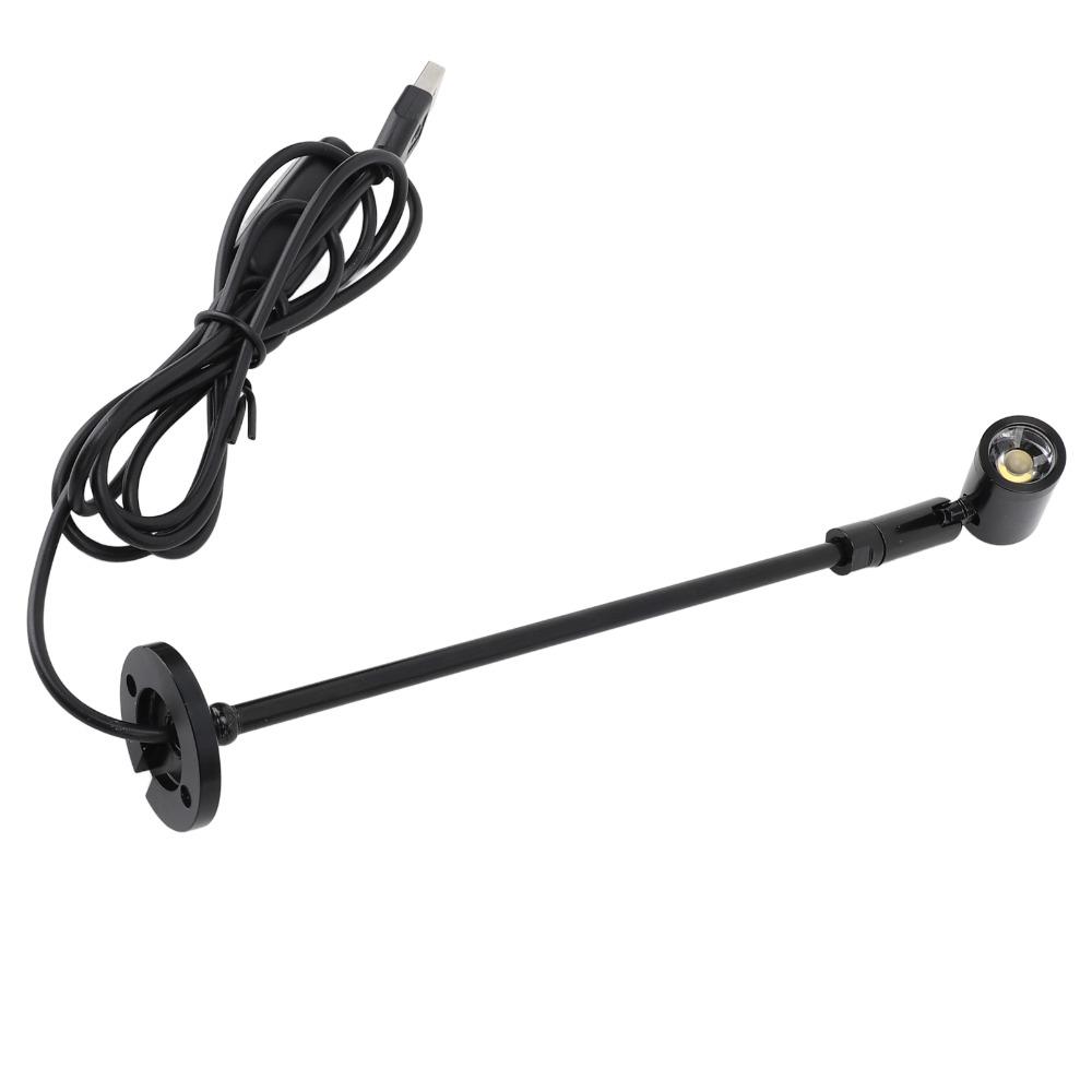 Nastavitelný LED bodový světlomet Mini bodové světlo napájené přes USB pro displej šperků
