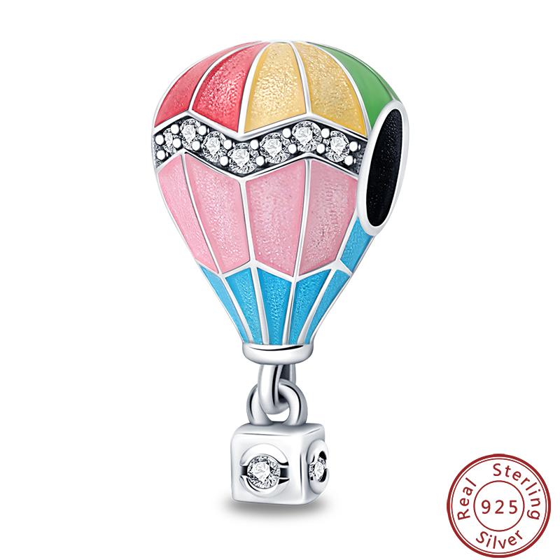 Dreamy Unicorn Series Copper Rainbow Cloud Dreamy Color Charms Beads 3Mm Diy Fine Jewelry Making