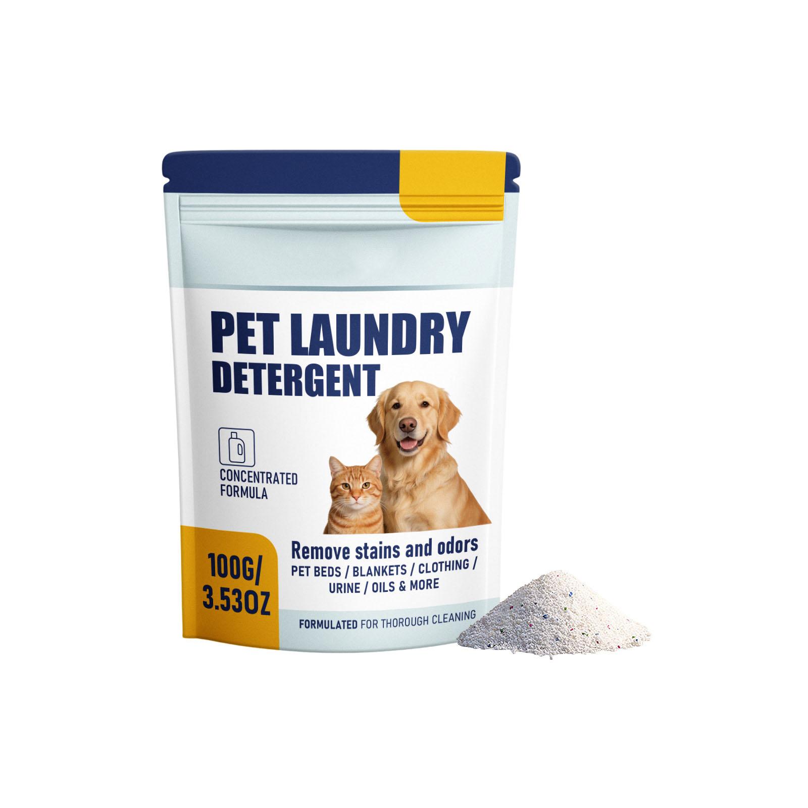 

Pet-specific Laundry Powder Suitable For Cleaning Dog Clothes, Bedding And Cushions. It Is Gentle In Cleaning And Does Not Cause Any Harm To Hands. One Size белый