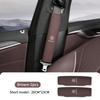XDFMN1 Hot 2026 New For Benz For Mercedes Benz 2pcs Leather Car Seat Belt Cover Shoulder Protection Pad W211 W124 W176 W177 C180 C200 C