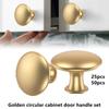 25/50Pcs Round Door Knobs Cabinet Handles Cupboard Drawer Kitchen Bathroom Fashion Furniture with Screws Hardware Accessories