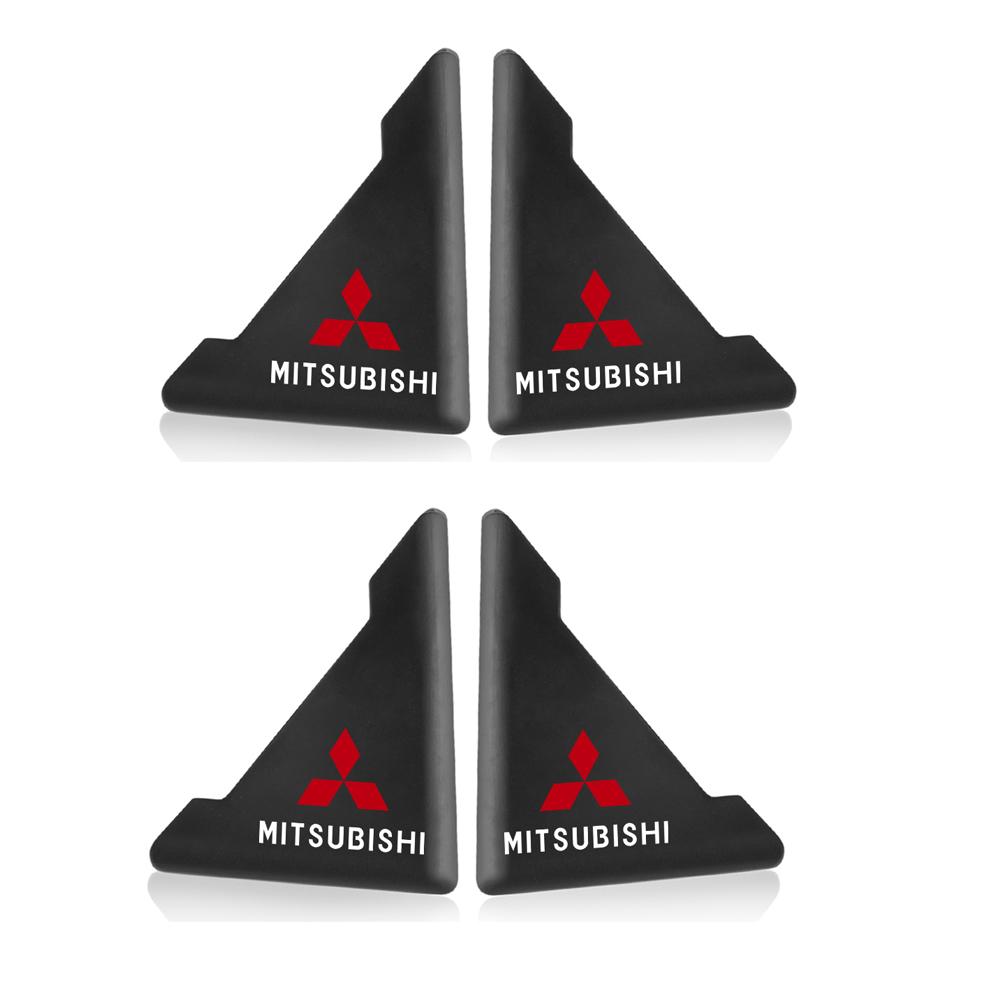 2/4 Pezzi Copertura Protettiva Angolare Antigraffio per Portiera d'Auto per Mitsubishi Asx Lancer 10 Outlander 3 l200 Xpander Pajero 4 Montero Evo