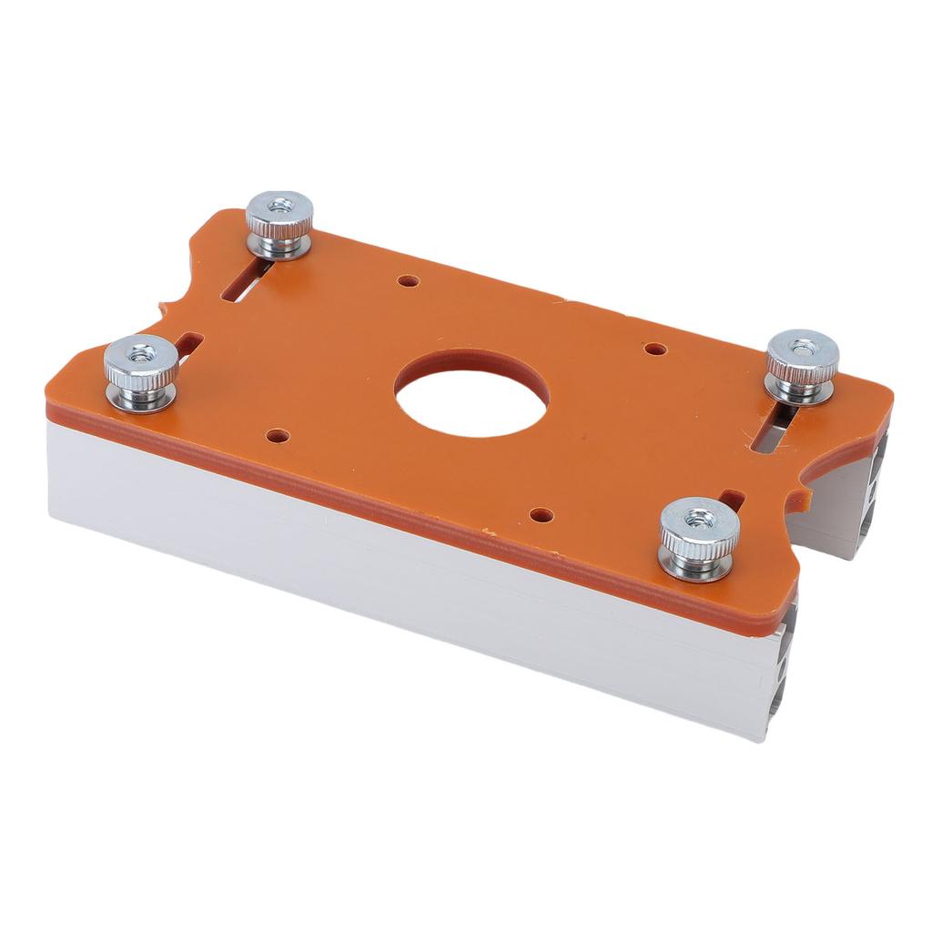 Wood Trimmer Base 2 In 1 Wood Router Base Slotting Bracket for Trimmers Inner Diameter 65mm Wood Thickness Range 0 5cm