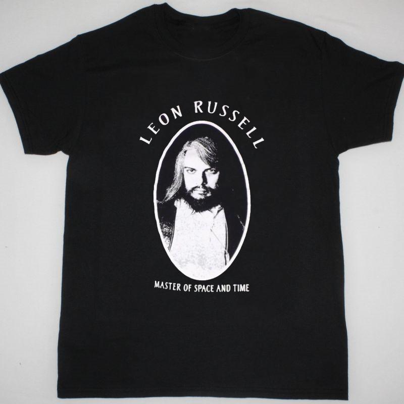 Leon Russell Master Of Space and Time For Fan Black All Size Shirt KH143 Unisex T-Shirt XXL